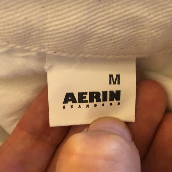 Woman’s Rare Size M Aerin White Jeans - Picture 6 of 9